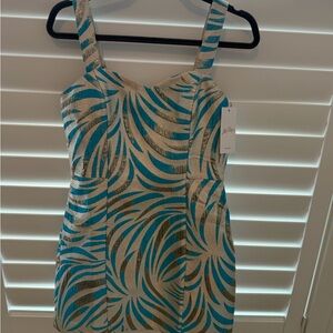 NWT Lilly Pulitzer Arlene Skirted Romper Mini Dress